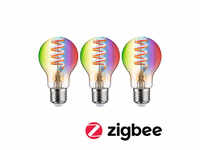 Paulmann 29163 Filament 230V Smart Home Zigbee 3.0 LED Birne E27 3x470lm 3x6,3W RGBW+