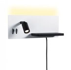 Paulmann 71102 LED Wandleuchte Serra USB C 2700K 520lm / 180lm 230V 5,5W / 2,6W