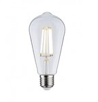 Paulmann 29122 Eco-Line Filament 230V LED Kolben ST64 E27 840lm 4W 3000K Klar