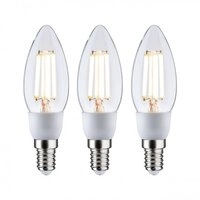 Paulmann 29133 Eco-Line Filament 230V LED Kerze E14 3x525lm 3x2,5W 3000K Klar