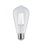 Paulmann 29126 Eco-Line Filament 230V LED Kolben ST64 E27 840lm 4W 4000K Klar