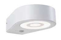 Paulmann 94867 LED Au&szlig;enwandleuchte Silma Bewegungsmelder IP44 65x186mm 3000K 5,5W /