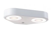 Paulmann 94868 LED Au&szlig;enwandleuchte Silma Bewegungsmelder Zweifacher Lichtaustritt