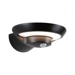 Paulmann 94855 Solar LED Au&szlig;enwandleuchte Bordola Bewegungsmelder IP44 180x211mm