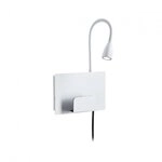 Paulmann 71100 LED Wandleuchte Halina USB C 2700K 200lm 230V 2,4W Wei&szlig; matt
