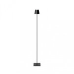 Sigor Akku-Stehleuchte Nuindie USB-C 1200mm nachtschwarz 2,2W FlexMood 2200K/2700K