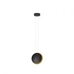 Nova Luce Shell LED Pendelleuchte 7W 3000K Schwarz / Gold 9695248