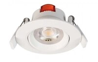 Deko-Light Einbaustrahler SMD 68 230V dimmbar 6,5W 510lm 2700K Round Wei&szlig; 565337