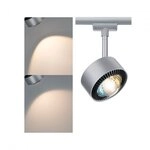Paulmann 96769 URail Schienenspot Aldan Einzelspot 500lm 8W White Switch 230V Chrom