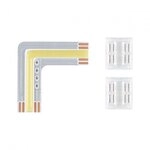 Paulmann 71113 MaxLED 500 LED Strip Erweiterung COB Ecke 90 &deg; Tunable White 0,3W