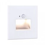 Paulmann 93133 LED Wandeinbauleuchte Edge Quadro eckig 80x42mm 1,2W 25lm 230V 2700K