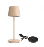 Deko-Light LED Akkuleuchte Canis Mini 2,3W 110lm 2200/3000K beige Dimmbar 3.7...