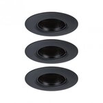 Paulmann 92114 Einbauleuchte 3er-Pack starr rund 90mm GU10 max. 3x10W 230V IP23