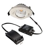 Deko-Light LED Deckeneinbauleuchte Dione IP44 8,5W 800lm dimmbar 4000K Wei&szlig; 565398