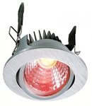 Deko-Light LED Deckeneinbauleuchte COB 68 8,5W 500lm RGB/3000K Dimmbar Silber 565336