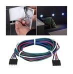 Paulmann 78421 LumiTiles Kabel Square RGBW 1,3m 12V Schwarz Kunststoff