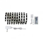 Paulmann 70322 YourLED Stripe Basisset 3 m RGB Schwarz, klar beschichtet