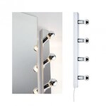 Paulmann 80100 Spiegelleuchte Regula II E14 230V max. 4x40W dimmbar Chrom