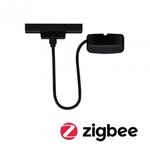Paulmann 95672 URail Einspeisung Zigbee 3.0 Kabel 1m max. 100W Schwarz matt