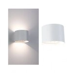 Paulmann 71285 LED Akkuwandleuchte Nyora IP44 3000K 135x120mm 2x1W / 1W Wei&szlig;