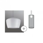 Paulmann 95438 URail Schirm Pom 2Easy 350mm Wei&szlig; matt
