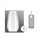 Paulmann 95351 URail Schirm 2Easy Vento 170mm Klar