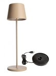 Deko-Light LED Akkuleuchte Canis 3,5W 270lm 2200/3000K Beige Dimmbar IP65 3.7...