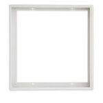 IsoLED Aufbaurahmen wei&szlig; RAL 9016 H&ouml;he 5cm f&uuml;r LED Panels 625x625...