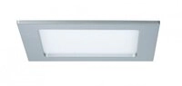 Paulmann 92080 LED Einbaupanel IP44 eckig 165x165mm 12W 780lm 2700K Chrom matt