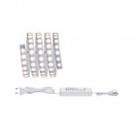 Paulmann 70668 MaxLED 500 LED Strip Basisset 1,5m Warmwei&szlig; beschichtet 9W 550lm/m