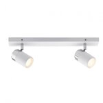 Paulmann 66711 Spotlight Zyli IP44 GU10 230V max. 2x10W dimmbar Wei&szlig;/Chrom