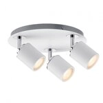 Paulmann 66719 Spotlight Tube IP44 GU10 230V max. 3x10W dimmbar Wei&szlig;/Chrom