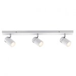 Paulmann 66713 Spotlight Zyli IP44 GU10 230V max. 3x10W dimmbar Wei&szlig;/Chrom