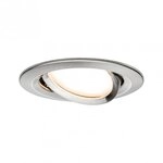 Paulmann 93877 LED Einbauleuchte Nova Plus Coin schwenkbar IP23 50&deg; 6W 470lm dimmbar