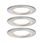 Paulmann 93873 LED Einbauleuchte Nova Plus Coin Basisset starr IP44 rund 78mm 3x6W