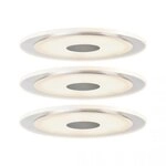 Paulmann 92917 Premium LED Einbauleuchte Whirl Basisset rund 150mm 3x6W 3x450lm