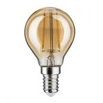Paulmann 28525 1879 Filament 230V LED Tropfen E14 Non Dim 160lm 2W 1700K Gold