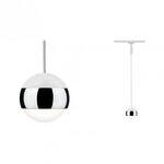 Paulmann 95458 URail Pendel Capsule II 439lm 6,3W 2700K dimmbar 230V Wei&szlig;/Chrom