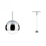 Paulmann 95457 URail Pendel Capsule II 439lm 6,3W 2700K dimmbar 230V Chrom matt/Chrom