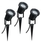 Paulmann 98897 LED Gartenstrahler IP65 rund 92mm 3000K 3x3,5W 3x230lm 230V 38&deg;