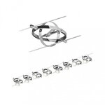 Paulmann 94153 Seilsystem Cardan Basisset GU5,3 max. 8x10W dimmbar 230/12V Chrom