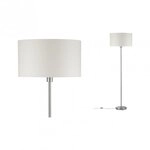 Paulmann 70922 Tessa Stehleuchte Creme/Eisen geb&uuml;rstet ohne Leuchtmittel, max. 60W