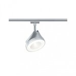 Paulmann 95446 URail Schienenspot Arena Einzelspot 800lm 15W 2700K dimmbar 230V Chrom