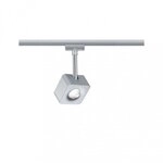 Paulmann 95510 URail Schienenspot Cube Einzelspot 540lm 8W 2700K dimmbar 230V Chrom