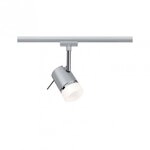 Paulmann 97612 URail Schienenspot Pipe Einzelspot GU10 max. 10W dimmbar 230V Chrom