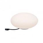 Paulmann 94176 Plug & Shine LED Lichtobjekt Stone 35cm IP67 3000K 2,8W Wei&szlig;