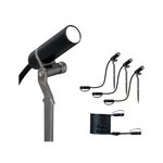 Paulmann 94156 Plug & Shine LED Gartenstrahler Plantini Erweiterungsset IP65 3000K