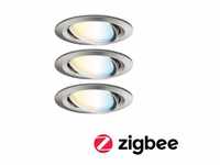 Paulmann 92962 LED Einbauleuchte Smart Home Zigbee 3.0 Nova Plus Coin Basisset