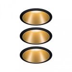 Paulmann 93404 LED Einbauleuchte 3-Step-Dim Cole Coin 3er-Set IP44 Coin 3x6W 3x470lm