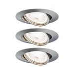 Paulmann 93424 LED Einbauleuchte 3-Step-Dim Base Basisset schwenkbar GU10 3x5W